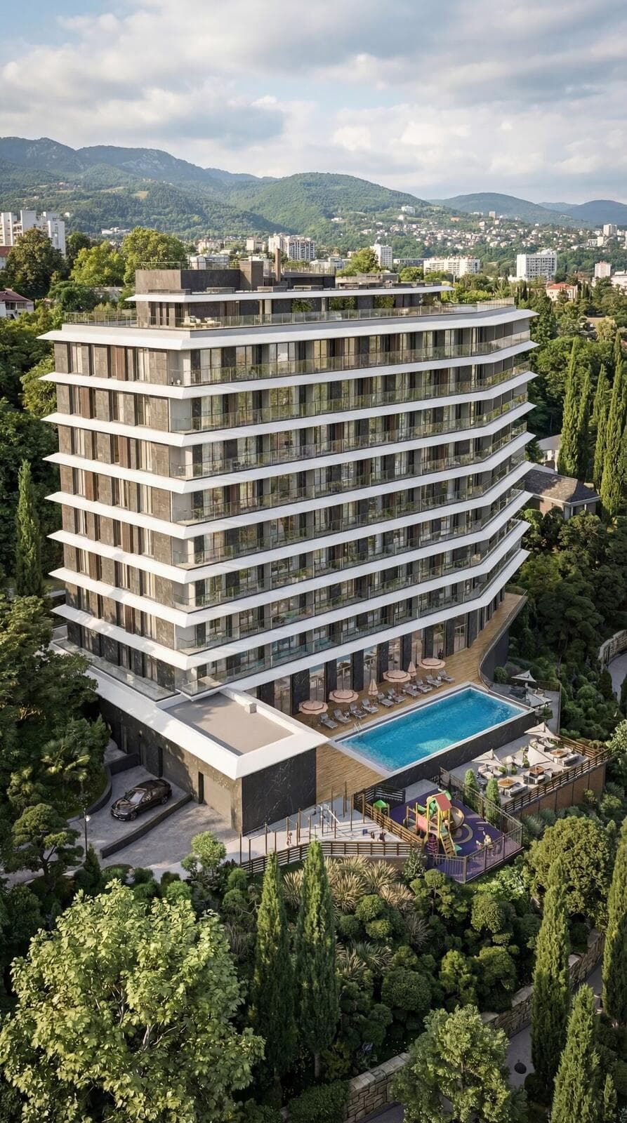 AK Kirov — апартаменты в центре Ялты